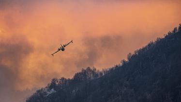 armando bottelli 9 _ Varese _ Trasformazioni Del Territorio  Incendio in Martica Un immagine raffigurante il grande lavoro svolt